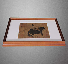 蓬江书画装裱配框服务案例