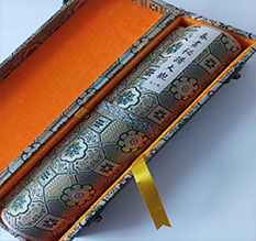 蓬江书画装裱案例